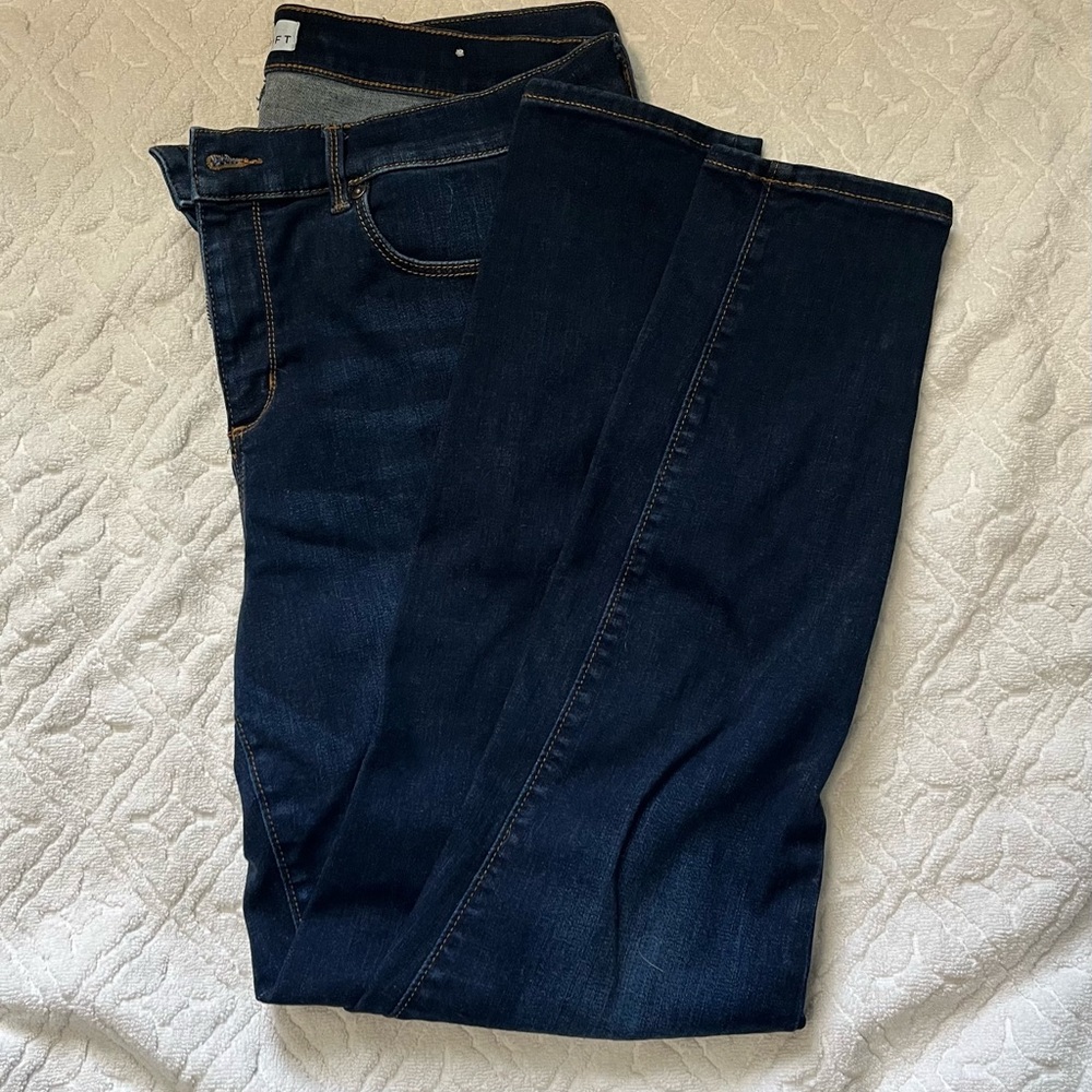 Loft Classic Dark Blue Jeans (jeggings)